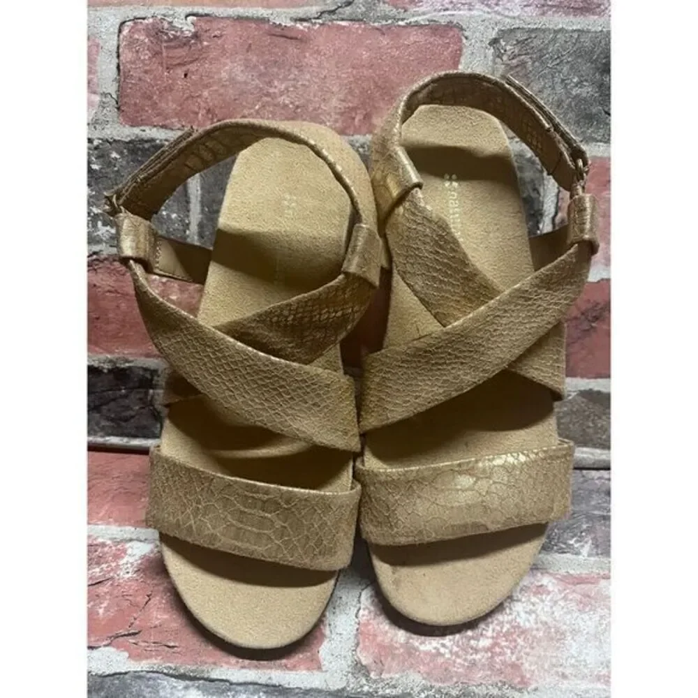 Naturalizer gold metallic
